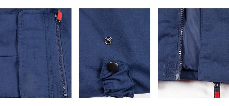 mens workwear vest detail