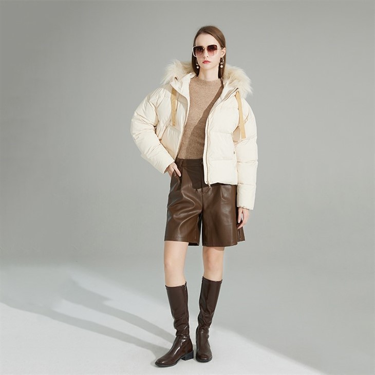 short puffer jacket